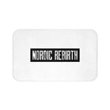 Black & White Nordic Rebirth Bath Mat