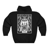 Black & White Gothic THOR Heavy Blend™ Hooded Sweatshirt