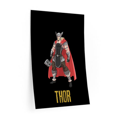 Thor Gold Wall Decal