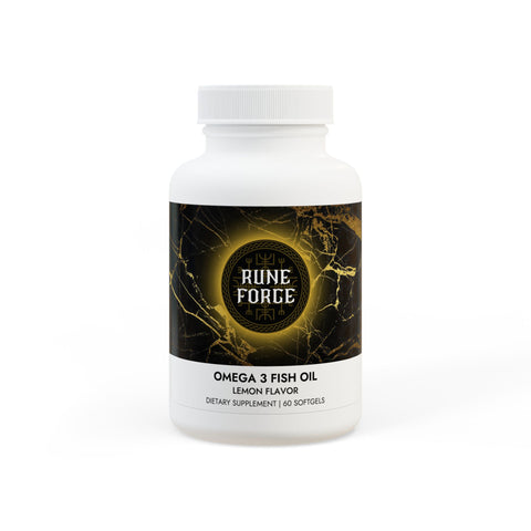 Omega 3 Fish Oil Supplement (60 Softgels)