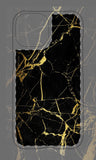 Elegant Gold Marble Magnetic iPhone Case | Stylish & Durable Protection