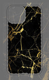 Elegant Gold Marble Magnetic iPhone Case | Stylish & Durable Protection