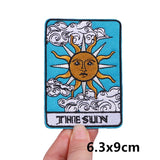 Mushroom Bottle Patch Iron On Patches On Clothes Cartoon Embroidered Patches For Clothing Thermoadhesive Patches Flower Stickers