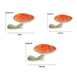 Mushroom Hanging Shelf Resin Wall Floating Shelf Amanita Mushroom Shape Home Decor Ornaments for Wall Hanging Shelves