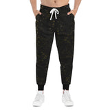 Gold Dusted Athletic Joggers