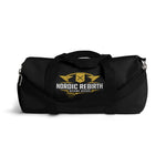 Gold & White Nordic Rebirth Duffel Bag