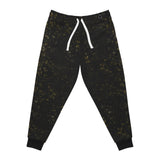 Gold Dusted Athletic Joggers