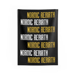 Gold & White Nordic Rebirth Indoor Wall Tapestries