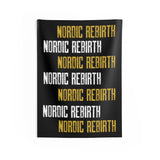 Gold & White Nordic Rebirth Indoor Wall Tapestries