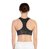 White Wash Sports Bra