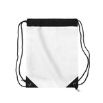 White & Gold Nordic Rebirth Drawstring Bag