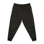 Gold Dusted Athletic Joggers