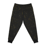 Gold Dusted Athletic Joggers