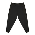 Gold Dusted Side Athletic Joggers