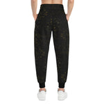 Gold Dusted Athletic Joggers