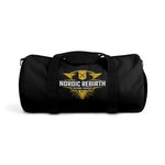 Gold & White Nordic Rebirth Duffel Bag