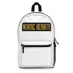 Gold & White Nordic Rebirth Backpack (Made in USA)