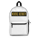 Gold & White Nordic Rebirth Backpack (Made in USA)