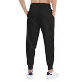 Gold Dusted Side Athletic Joggers