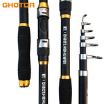 Carbon Fiber Telescopic Fishing Rod