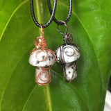 Stone Mushroom Necklace