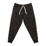 Gold Dusted Athletic Joggers