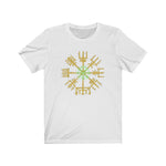 Gold & Neon Green Vegvisir Tee