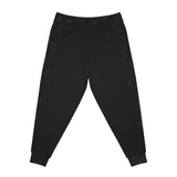 Gold Dusted Side Athletic Joggers