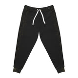 Gold Dusted Side Athletic Joggers