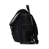 Black & White Nordic Rebirth Casual Shoulder Backpack