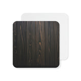 Dark Wooden Panel Coasters (50, 100 pcs)