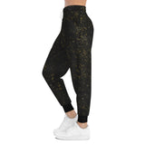 Gold Dusted Athletic Joggers