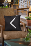 White Kaunaz Rune Pillow