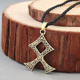 Forged Odal Rune Necklace